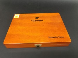 Cohiba Habana Piramides Extra cigar box, stained wood - £32.16 GBP