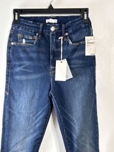Good American Jeans Women’s 4/27 Good Waist Skinny GW067T Dark Wash Blue... - $730.52 MXN