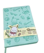 Pochacco 89402 Puppy Embossed B6 Journal Mint Green 5 x 7 - $437.90 MXN