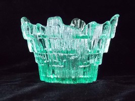 Viking Glass Spring Green Icicle Glimmer Votive Candle Holder 8211, Viki... - $34.00