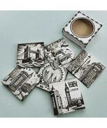 London Calling Coasters – Iconic City Gift Set - $30.00