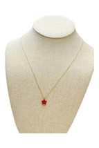 Prep Obsessed women&#39;s star pendant necklaces in Red - size One Size - £26.07 GBP