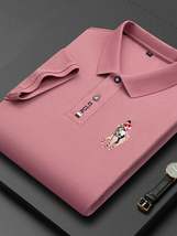 Men&#39;s Plus Size Classic Embroidered Short Sleeve Polo Shirt - $30.49