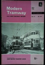 Modern Tramway and Light Railway Review Magazine July 1968 mbox3657/i Vol.31 - £3.83 GBP