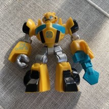 Hasbro Playskool Heroes Transformers Rescue Bots Bumblebee 3.5&quot; Action Figure 2A - £5.49 GBP