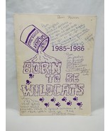 Washington Jr High School 1985-1986 Wildcats Yearbook - $14.84