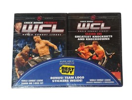Chuck Norris WCL World Combat League MMA DVD Set Best Buy Exclusive NEW - $49.49
