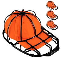 3 Pack Cap Washer Baseball Hat Cleaner Cage Holder Frame For Washing Machine (Bl - £28.86 GBP