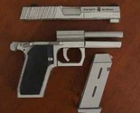 1:1 Scale NSP Pistol DIY 3D Handmade Paper Gun Model Toy Puzzle Decoration - £7.58 GBP