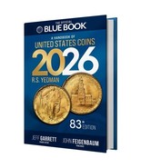 2026 Blue Book: Handbook of United States Coins, 83rd Ed. Hardbound - €15,02 EUR 2026 Blue Book: Handbook of United States Coins, 83rd Ed. Hardbound - €15,02 EUR