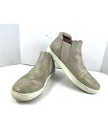 Coconut by Matisse Boots Women 9M Harlan Shoes Grey Snake Embossed Slipo... - $360.37 MXN