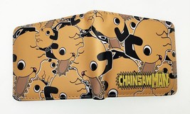  Chainsaw Man Pochita Men &#39;s Wallet  Bag Leather Short Wallet  Casual Walltes Mu - £49.27 GBP