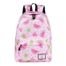 CIKER Women Backpa Fruit Print School Bags Backpa For Teenage Girls Fresh Summer - £32.67 GBP