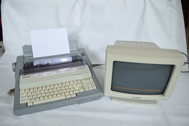 Vintage Brother Word Processor WP-3400 and CT-1050 Monitor Tested - £113.53 GBP