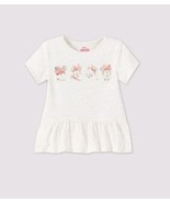 Toddler Girls&#39; 3T  Minnie Mouse Short Sleeve T-Shirt Color, Heather Oatm... - $13.66 CAD
