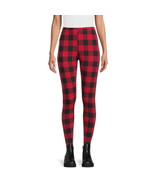 No Boundaries Juniors Holiday Print Leggings Buffalo Plaid Size XXL (19) - $289.13 MXN