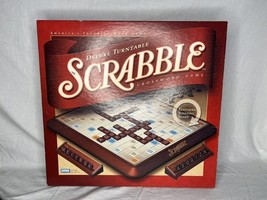 VTG Milton Bradley Scrabble Deluxe Turntable Edition Board Game 1999 COM... - $653.86 MXN