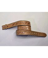 Tony Lama Mens Brown Genuine Crocodile Leather Belt  Made in USA Size 38... - $24.39