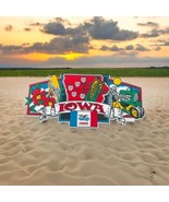 Iowa Spellout Birds Flowers Tractor Corn Rubber Souvenir Fridge Magnet - €9,71 EUR
