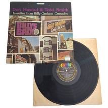 1968 DON HUSTAD &amp; TEDD SMITH Billy Graham Crusade LP Word 8410 Christian - £7.49 GBP