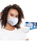 Cup Dust Safety Masks 2500 Pack White 3-Ply Adult Disposable Face Masks - $353.83