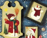 Tole Decorative Painting Starlight Snowy Night Johnson Tyriver Christmas... - $15.99