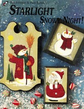Tole Decorative Painting Starlight Snowy Night Johnson Tyriver Christmas... - $15.99