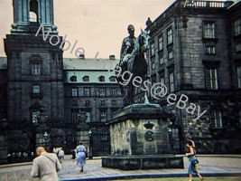 1955 Christian IX Equestrian Statue Copenhagen Red-Border Kodachrome Slide - £3.89 GBP