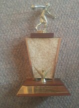 Vintage Girls Jr 1964 Bowl Wick Champion Bowling Trophy - £27.53 GBP