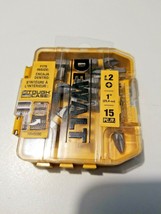 DEWALT 1&quot; Screwdriver Bits Set #2 Tip Magnetic Impact Lock Drill Tool 13pc - £9.43 GBP