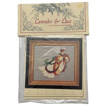 NOS Lavender &amp; Lace Cross Stitch Pattern &quot;Angel of Autumn&quot; L&amp;L 30 (c 1994) - £10.04 GBP