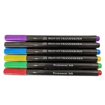 Iron On Transfer Pens, Embroidery Transfer Pen, 6 Pack - £23.05 GBP