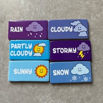 Melissa &amp; Doug Magnetic Daily Calendar Weather Replacement Pieces - $9.99