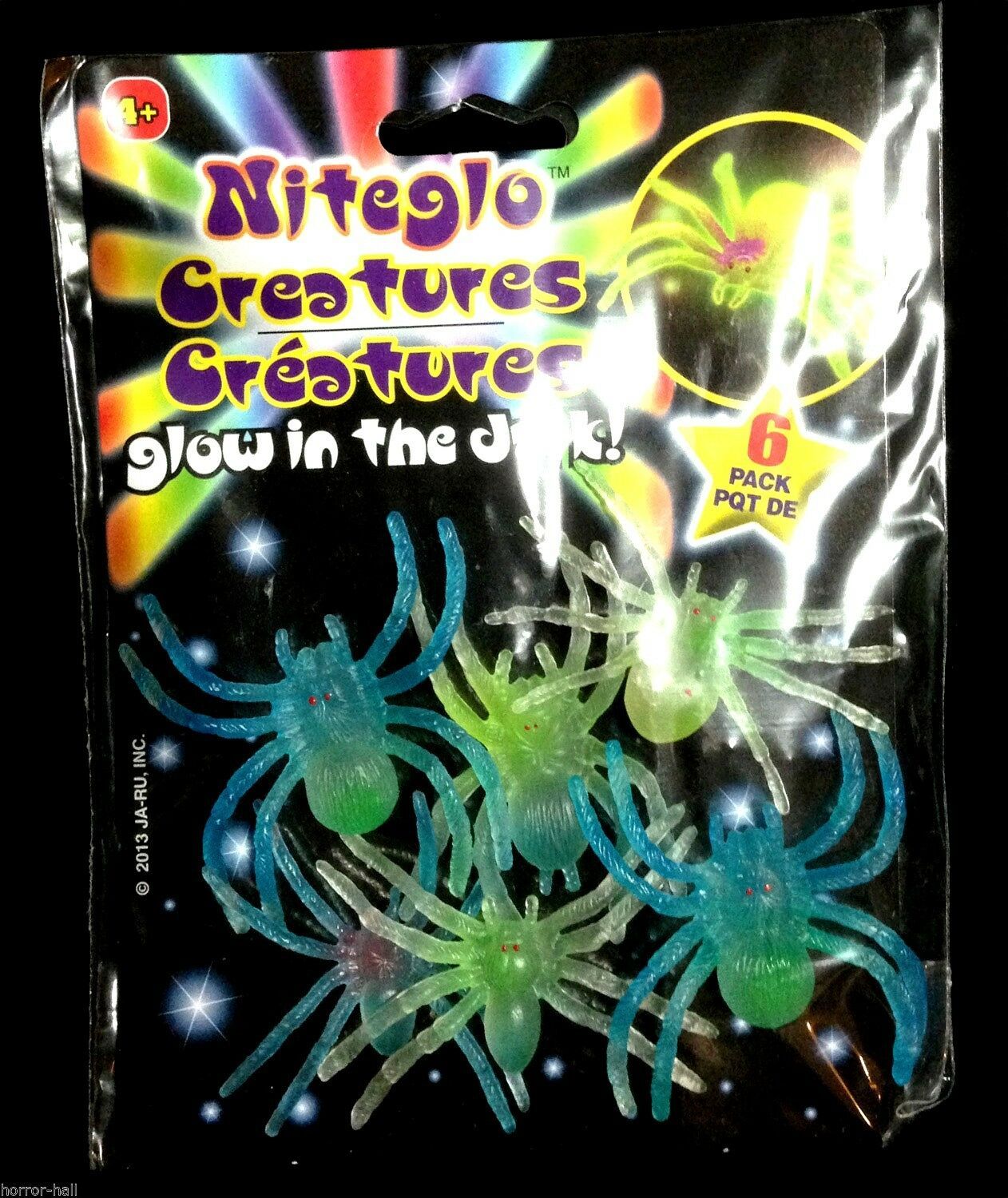 Arachnophobia GLOW TARANTULA SPIDERS Toy Halloween Horror Prop Decoratio... - $2.82