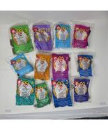 Mcdonald’s Ty Teenie Beanie Babies Happy Meal 1999 Complete Set of 12 Se... - $21.78