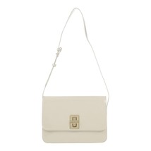 AnnaRita Italian Made Cream Patent Leather Designer Crossbody Bag Purse Handbag - £196.47 GBP