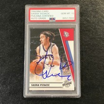 2010-11 Panini Season Update #12 Sasha Vujacic Signed Card AUTO 10 PSA Slabbed N - £47.95 GBP