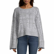a.n.a. Women&#39;s Boat Neck Long Sleeve Pullover Sweater Size Medium Grey M... - $19.34