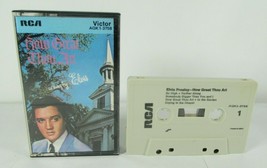Vintage Elvis Presley How Great Thou Art Christian Religious Audio Cassette Tape - £5.32 GBP