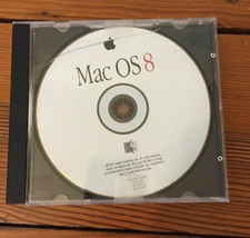 Vintage 1997 Mac OS 8 v8.0 Macintosh Software Install Disc CD - £117.67 GBP