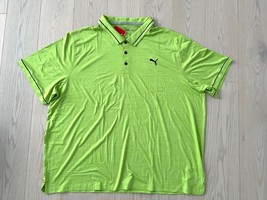 PUMA 530991 Cloudspun Monarch Polo Shirt Green ( 5XL ) - $108.87