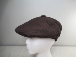Wonderful Fashion Cap Mens Wool blend Newsboy Pageboy Driver Snap Bill hat S/M - £7.90 GBP