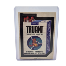 VINTAGE TOPPS 1970&#39;s WACKY PACKAGES STICKER TRUANT CIGARETTES KIDS WHO C... - $11.40