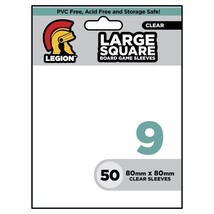 Legion Supplies Deck Protector: Board Game Sleeve: Large Square #9 (50) - $10.38