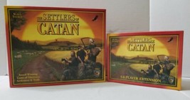 The Settlers of Catan Board Game and Extension Pack Mayfair Games 3061 Complete - £59.50 GBP