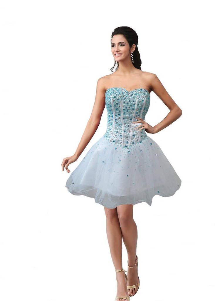 used short homecoming dresses EMBROIDERED SHORT HOMECOMING DRESS style D980