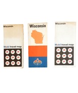 3 Vintage Wisconsin Highway Road Maps 1971/1974 - £17.54 GBP