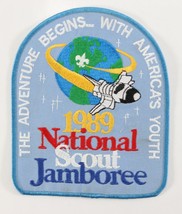 Vintage 1989 National Scout Jamboree Space Twill Backpack Boy Scouts BSA Patch - £9.23 GBP