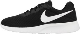Nike Mens Tanjun Shoes,Black/Barely Volt/Black/White,13 - $84.80