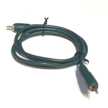 3.5ft RadioShack Green Audio Video Cable / AV PHONO Cable HDTV DVD VCR USED - $4.33